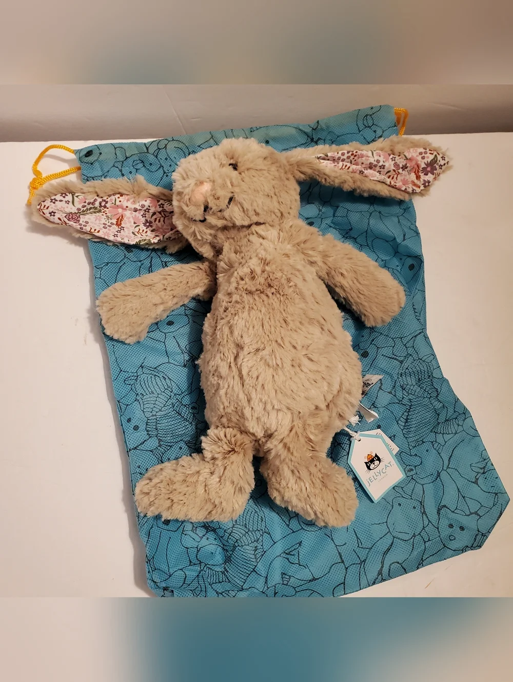 Jellycat Blossom Bunny Petal Medium Plush Stuffed Animal 14-24 with Dustbag